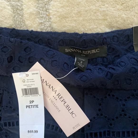 🎉 New Banana Republic Eyelet Skirt - Picture 4 of 5
